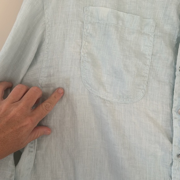 Acacia Linen Button Up - Picture 3 of 3